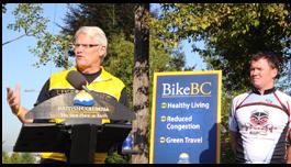 B.C. Premier Announces $31-Million Cycling Investment