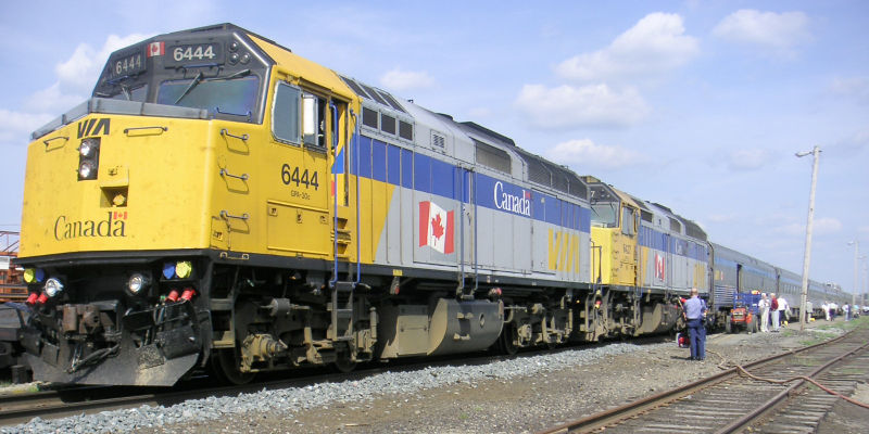 VIA pitches high-frequency rail project