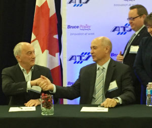 Bruce Power, ATS Automation sign agreement