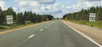 Signs Warning of Speed Limit of 110 in Nova Scotia