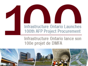 Infrastructure Ontario launches 100th AFP project