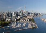 Downtown Toronto Viewed from the Air