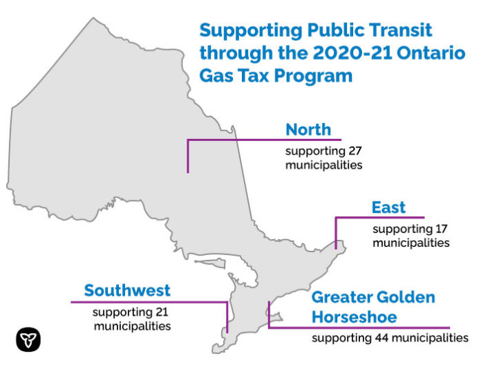 Ontario government expands public transit with gas tax funds ReNew Canada