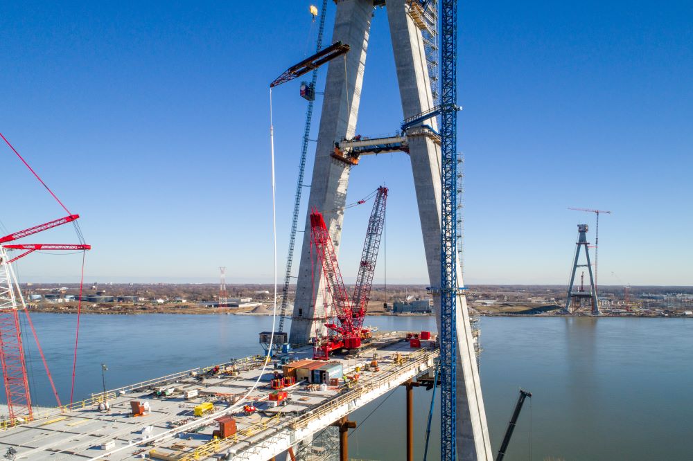 Gordie Howe Bridge towers entering 'next and final build phase