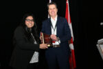 Imandra Mudalige accepts scholarship
