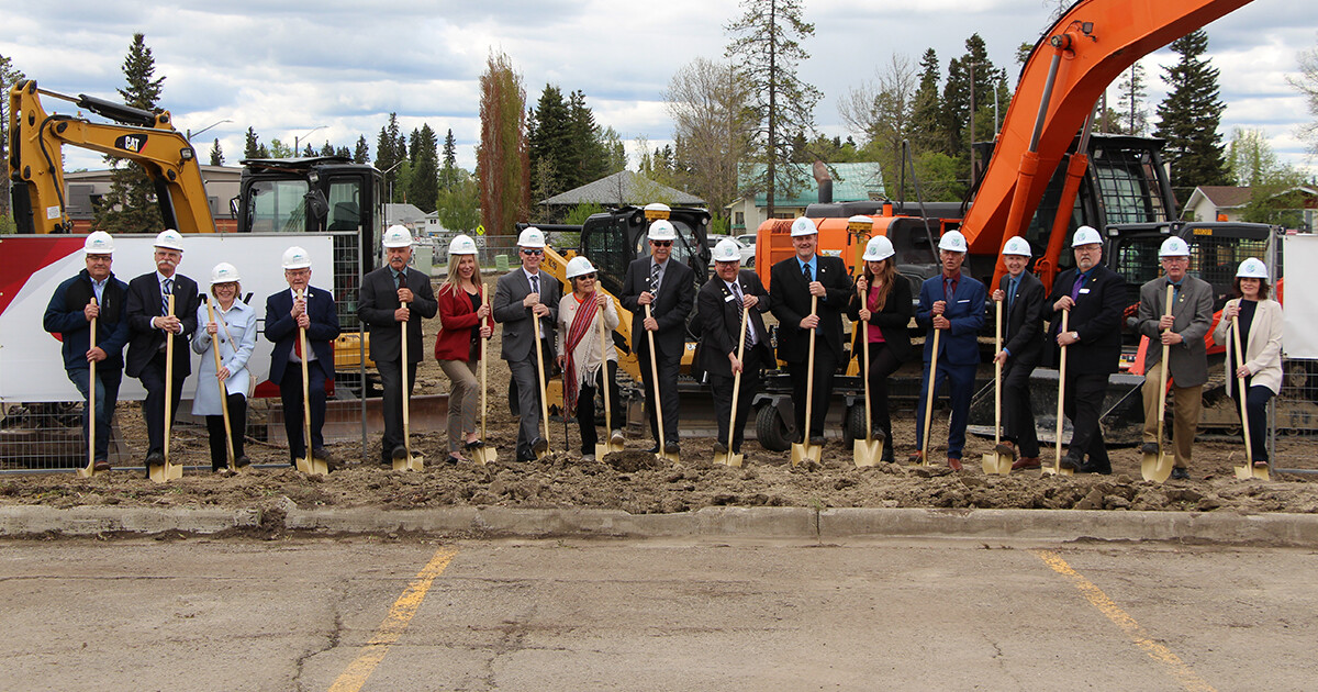 Yellowhead County, Town of Edson break ground on YCE Multiplex Project