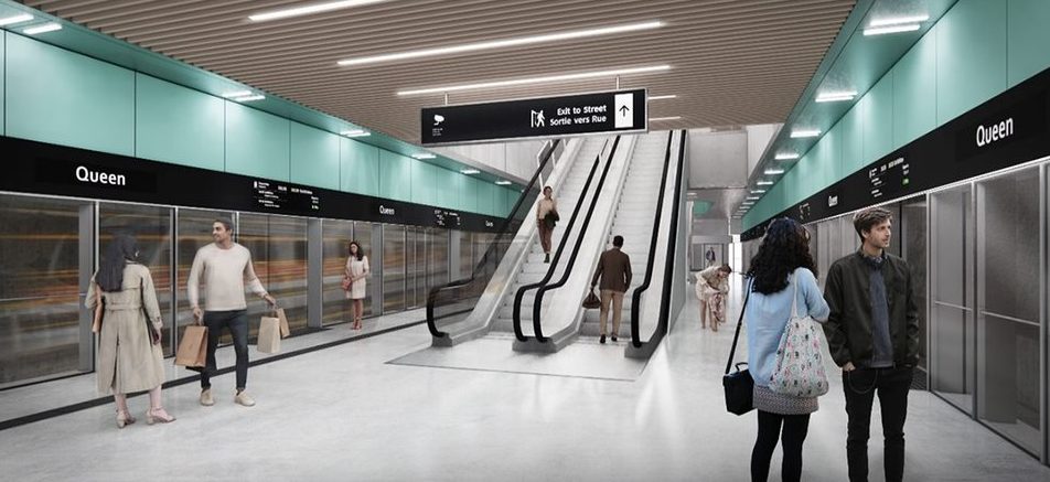 Province breaks ground on Ontario Line’s Queen Station